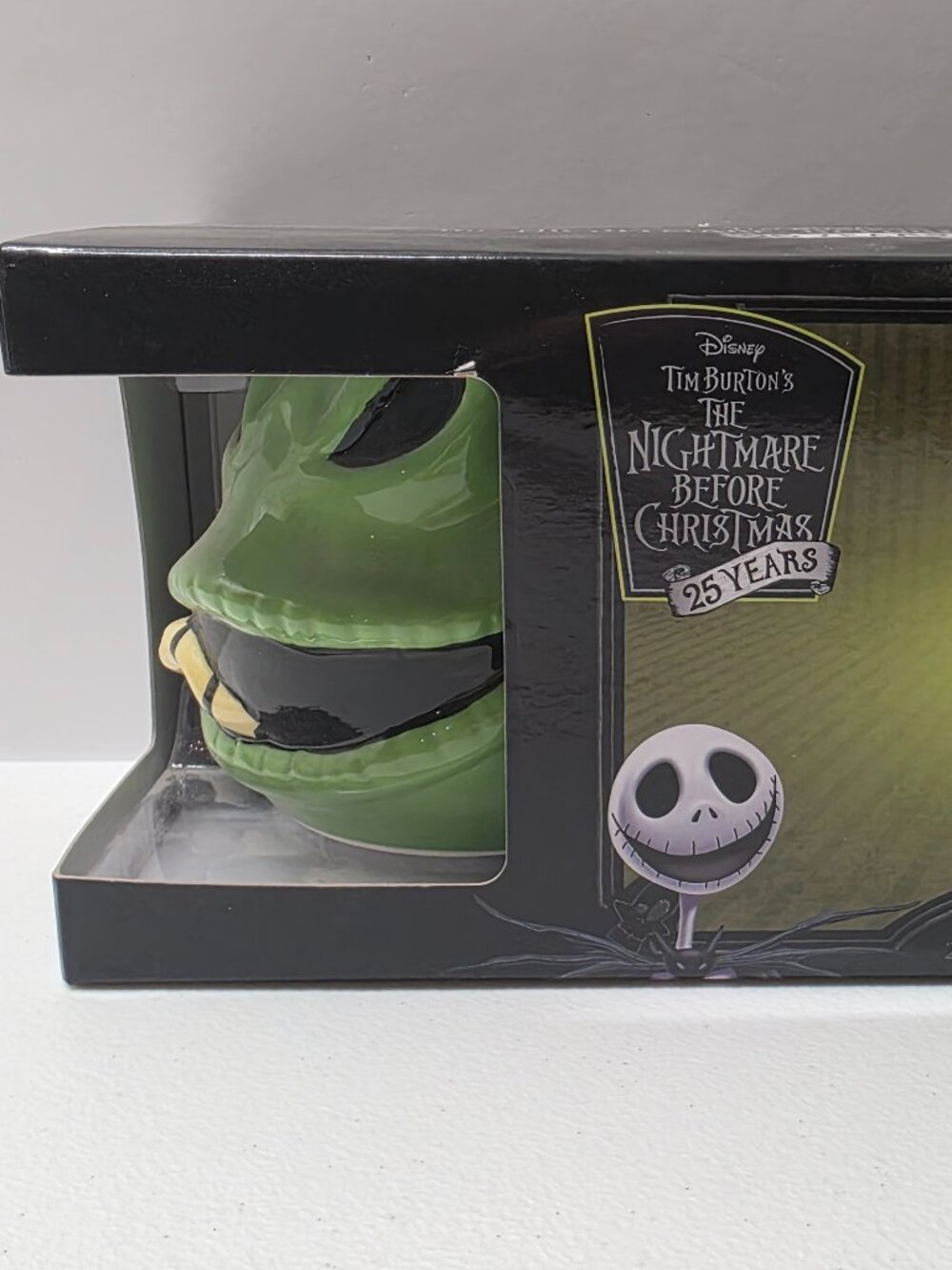 The Nightmare Before Christmas Jack & Oogie Ceramic Mug Lot Of 2 Brand New